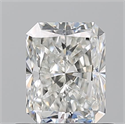 Natural Diamond 0.80 Carats, Radiant with  Cut, I Color, VVS1 Clarity and Certified by GIA