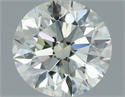 Diamante Natural 1.00 quilates, Redondo , Color M, claridad VS2 y certificado GIA