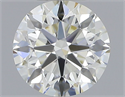 Diamante Natural 0.66 quilates, Redondo , Color I, claridad VVS1 y certificado IGI