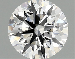 Picture of Lab Grown Diamond 1.23 Carats, Round with Excellent Cut, E Color, VS1 Clarity and Certified by IGI