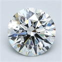 Diamante Natural 1.69 quilates, Redondo , Color G, claridad VS2 y certificado GIA