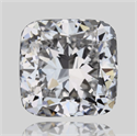 Natural Diamond 0.44 Carats, Cushion with  Cut, F Color, VVS1 Clarity and Certified by GIA