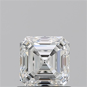 Foto Diamante Natural 0.91 quilates, Asscher , Color G, claridad VVS2 y certificado GIA de