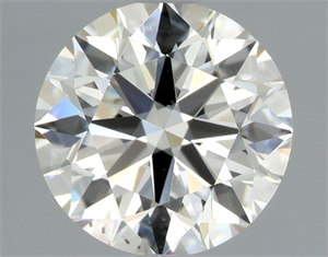 Foto Diamante Natural 0.90 quilates, Redondo , Color H, claridad SI1 y certificado GIA de