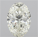 Natural Diamond 5.54 Carats, Oval with  Cut, I Color, VS1 Clarity and Certified by IGI