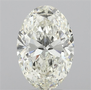 Picture of Natural Diamond 5.54 Carats, Oval with  Cut, I Color, VS1 Clarity and Certified by IGI