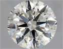 Diamante Natural 3.01 quilates, Redondo , Color H, claridad SI2 y certificado HRD