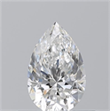 Natural Diamond 0.50 Carats, Pear with  Cut, G Color, VS1 Clarity and Certified by GIA