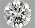 Lab Grown Diamond 1.42 Carats, Round with Ideal Cut, E Color, VVS2 Clarity and Certified by IGI