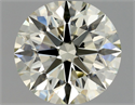 Natural Diamond 1.20 Carats, Round with Excellent Cut, M Color, VVS1 Clarity and Certified by HRD