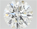 Natural Diamond 0.70 Carats, Round with Excellent Cut, I Color, VVS1 Clarity and Certified by GIA