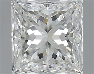 Foto Diamante Natural 1.00 quilates, Princesa , Color G, claridad VVS1 y certificado IGI de