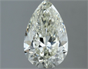 Natural Diamond 1.20 Carats, Pear with  Cut, J Color, SI1 Clarity and Certified by IGI