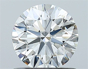 Picture of Natural Diamond 0.78 Carats, Round with Excellent Cut, I Color, VVS2 Clarity and Certified by GIA