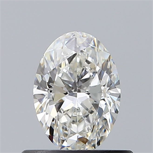 Picture of Natural Diamond 0.54 Carats, Oval with  Cut, G Color, VS1 Clarity and Certified by GIA