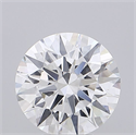 Lab Grown Diamond 5.05 Carats, Round with Ideal Cut, E Color, VVS2 Clarity and Certified by IGI