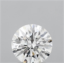Lab Grown Diamond 1.25 Carats, Round with Ideal Cut, D Color, VS2 Clarity and Certified by IGI