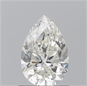 Natural Diamond 1.04 Carats, Pear with  Cut, J Color, VS2 Clarity and Certified by GIA