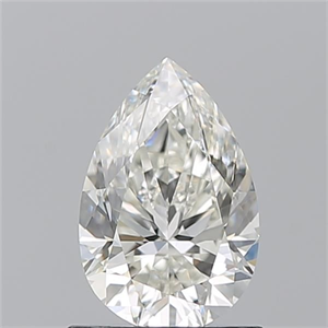 Picture of Natural Diamond 1.04 Carats, Pear with  Cut, J Color, VS2 Clarity and Certified by GIA