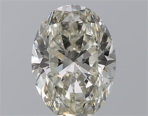 Picture of Natural Diamond 1.20 Carats, Oval with  Cut, K Color, SI2 Clarity and Certified by GIA