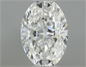 Diamante Natural 0.30 quilates, Ovalado , Color G, claridad VVS2 y certificado GIA