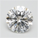 Lab Grown Diamond 2.40 Carats, Round with Excellent Cut, G Color, VS1 Clarity and Certified by IGI