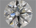 Natural Diamond 0.40 Carats, Round with Very Good Cut, I Color, VS2 Clarity and Certified by GIA