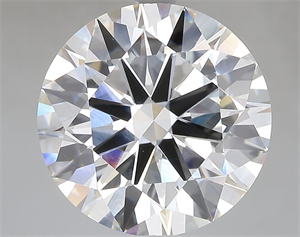 Picture of Lab Grown Diamond 7.01 Carats, Round with Ideal Cut, F Color, VVS2 Clarity and Certified by IGI