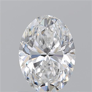 Picture of Natural Diamond 0.92 Carats, Oval with  Cut, E Color, VVS2 Clarity and Certified by GIA