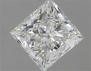 Picture of Natural Diamond 0.80 Carats, Princess with  Cut, G Color, VS1 Clarity and Certified by IGI