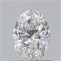 Diamante Natural 0.70 quilates, Ovalado , Color D, claridad VVS2 y certificado GIA