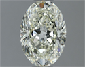 Diamante Natural 1.00 quilates, Ovalado , Color L, claridad VS1 y certificado IGI