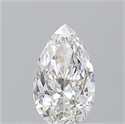 Natural Diamond 0.52 Carats, Pear with  Cut, G Color, VVS2 Clarity and Certified by GIA