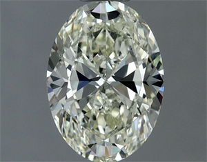 Picture of Natural Diamond 0.70 Carats, Oval with  Cut, J Color, IF Clarity and Certified by IGI