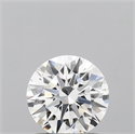 Lab Grown Diamond 1.06 Carats, Round with Ideal Cut, D Color, VVS2 Clarity and Certified by IGI