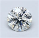 Natural Diamond 1.20 Carats, Round with Excellent Cut, J Color, SI2 Clarity and Certified by GIA