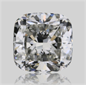 Natural Diamond 0.60 Carats, Cushion with  Cut, G Color, VS2 Clarity and Certified by IGI