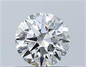 Natural Diamond 0.50 Carats, Round with Excellent Cut, G Color, VS2 Clarity and Certified by GIA