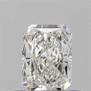 Picture of Natural Diamond 0.50 Carats, Radiant with  Cut, I Color, VVS1 Clarity and Certified by GIA