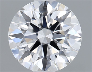 Picture of Lab Grown Diamond 1.05 Carats, Round with Ideal Cut, D Color, VS1 Clarity and Certified by IGI