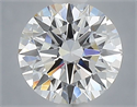 Lab Grown Diamond 1.04 Carats, Round with Ideal Cut, E Color, VVS2 Clarity and Certified by IGI