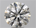 Diamante Natural 5.10 quilates, Redondo , Color J, claridad VVS1 y certificado GIA