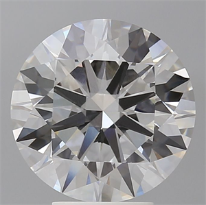 Picture of Lab Grown Diamond 4.60 Carats, Round with Ideal Cut, E Color, VVS2 Clarity and Certified by IGI