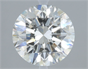 Natural Diamond 2.51 Carats, Round with Excellent Cut, I Color, VS2 Clarity and Certified by GIA