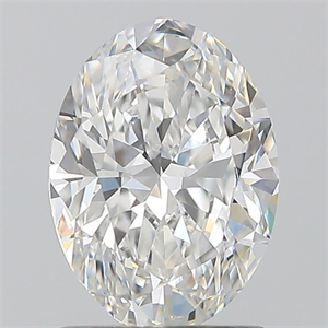 Picture of Natural Diamond 1.20 Carats, Oval with  Cut, F Color, VVS2 Clarity and Certified by GIA
