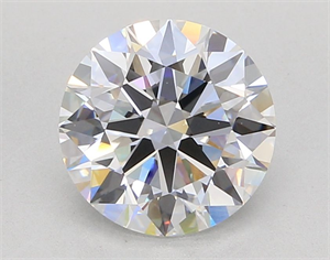 Picture of Lab Grown Diamond 3.04 Carats, Round with Ideal Cut, E Color, VVS2 Clarity and Certified by IGI