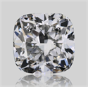 Natural Diamond 0.52 Carats, Cushion with  Cut, F Color, VS1 Clarity and Certified by GIA