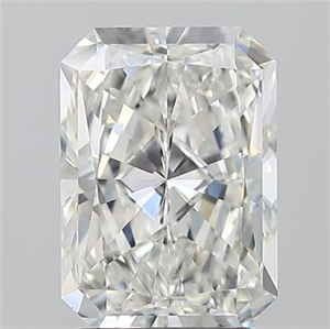 Foto Diamante Natural 2.50 quilates, Radiante , Color H, claridad VS2 y certificado GIA de