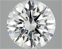 Del inventario de diamantes de laboratorio, 3.05 quilates, Redondo , Color F, claridad VVS2 y certificado IGI