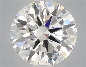 Picture of Lab Grown Diamond 1.04 Carats, Round with Ideal Cut, E Color, VVS2 Clarity and Certified by IGI